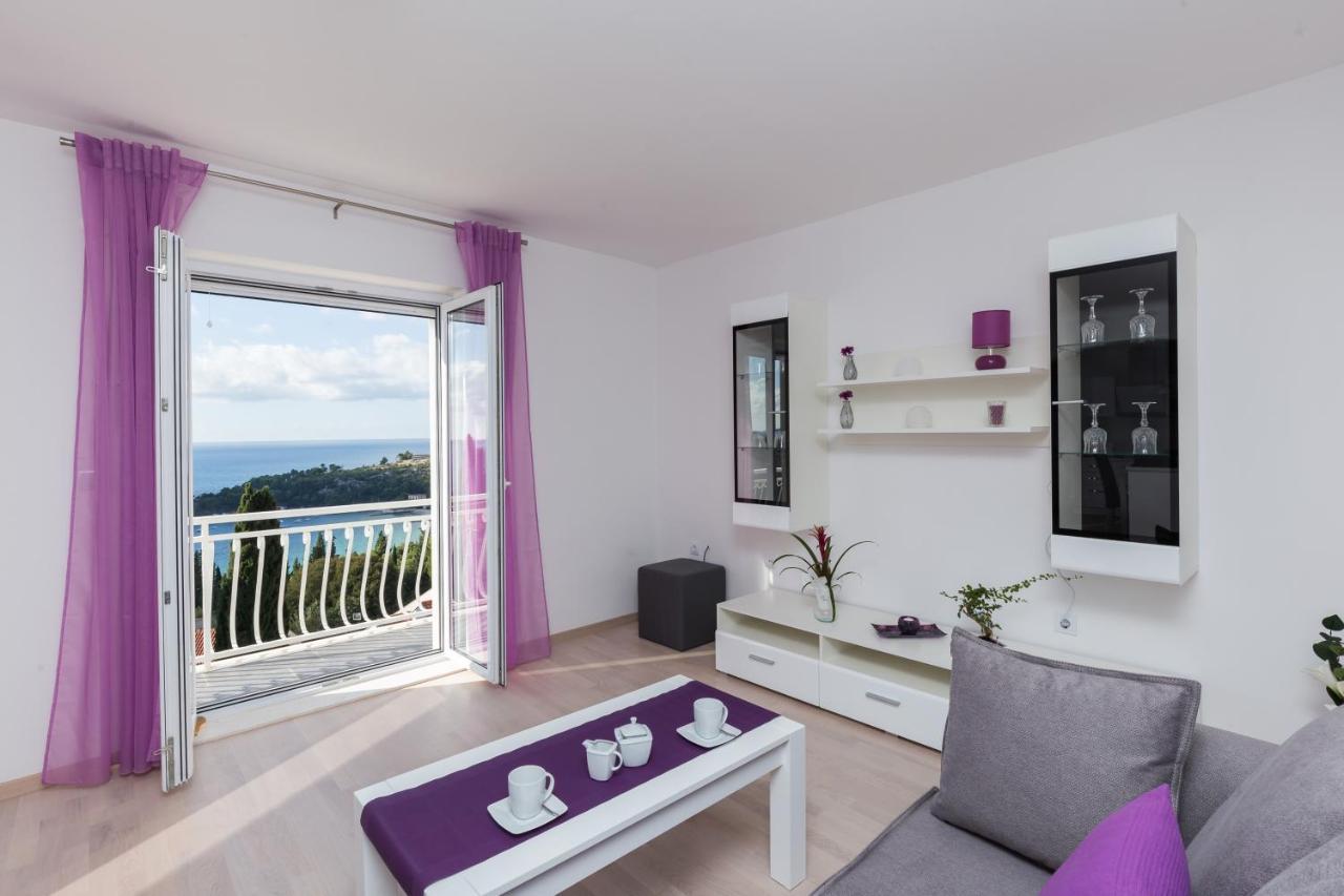 Apartments Villa Enzian Mlini Bagian luar foto
