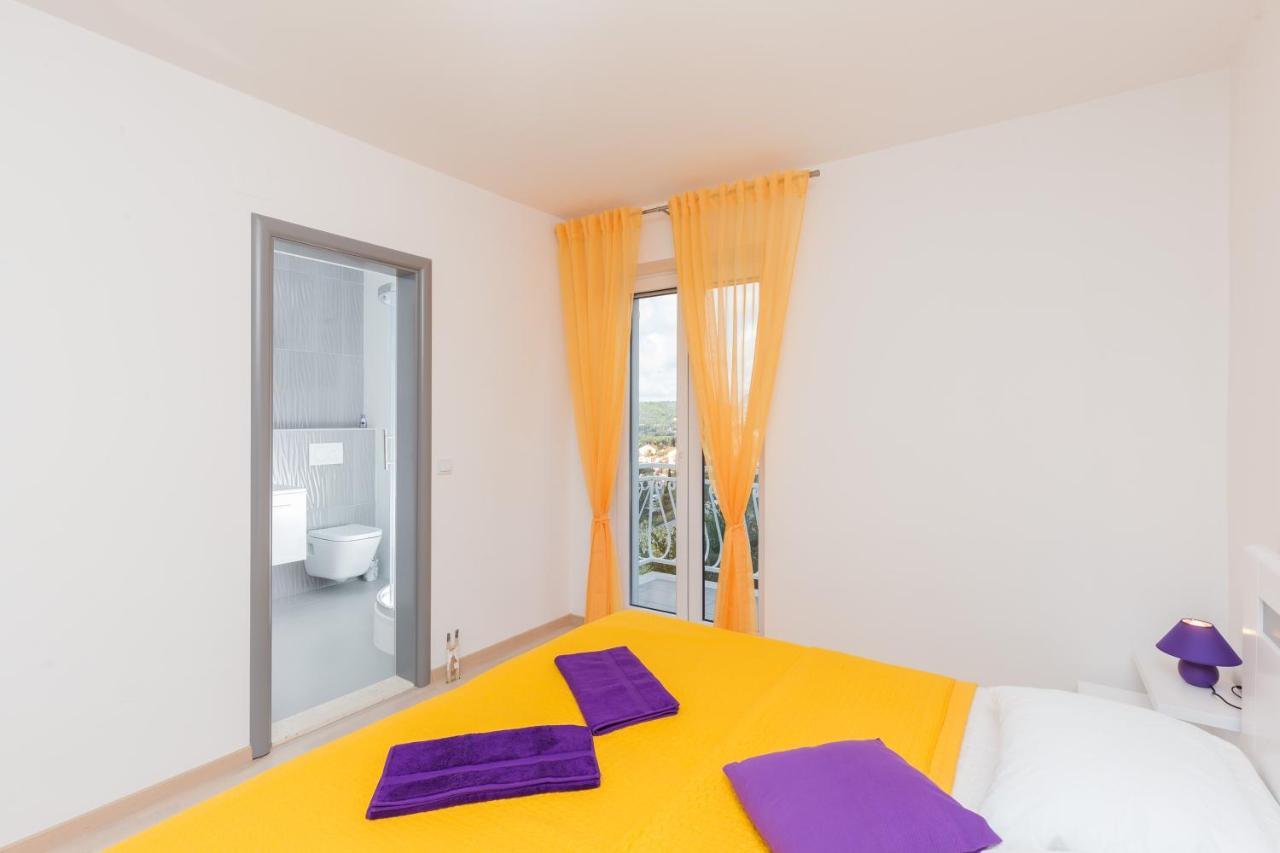 Apartments Villa Enzian Mlini Bagian luar foto