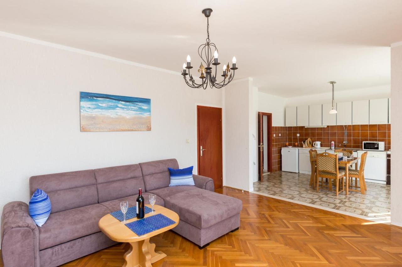 Apartments Villa Enzian Mlini Bagian luar foto