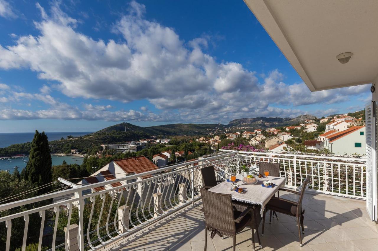 Apartments Villa Enzian Mlini Bagian luar foto