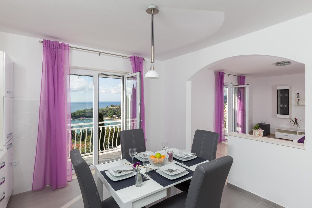 Apartments Villa Enzian Mlini Bagian luar foto